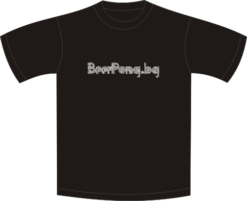 BeerPong.bg QR T-Shirt